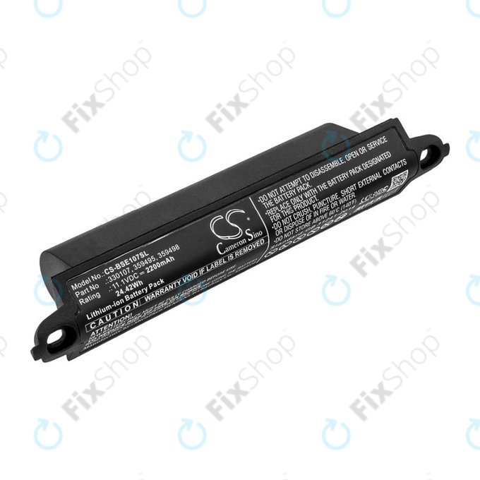 Baterie pentru Bose SoundLink 1, 2, 3, 2200mAh, Li-Ion, 11.1V, 330107, HQ
