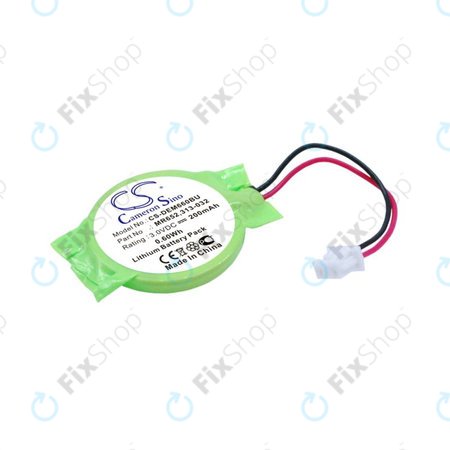 Baterie de rezervă pentru Dell Latitude E6320, 200mAh, Lithium, 3V, 077-A00, HQ