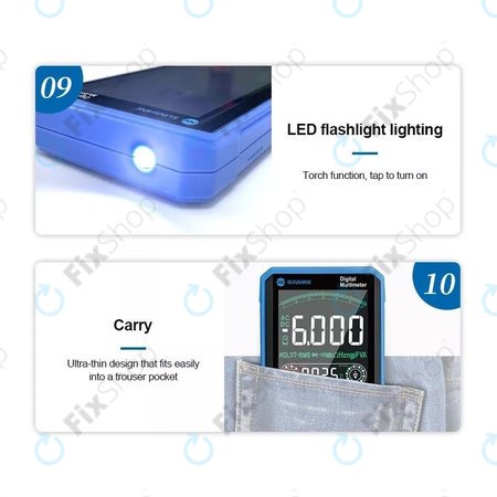 Sunshine DT-20N - Touch Multimeter