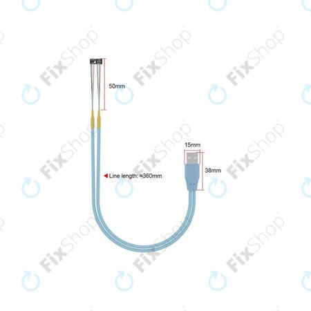 Sunshine SS-908F - Cablu de Alimentare pentru iPhone (15 - 15 Pro Max)