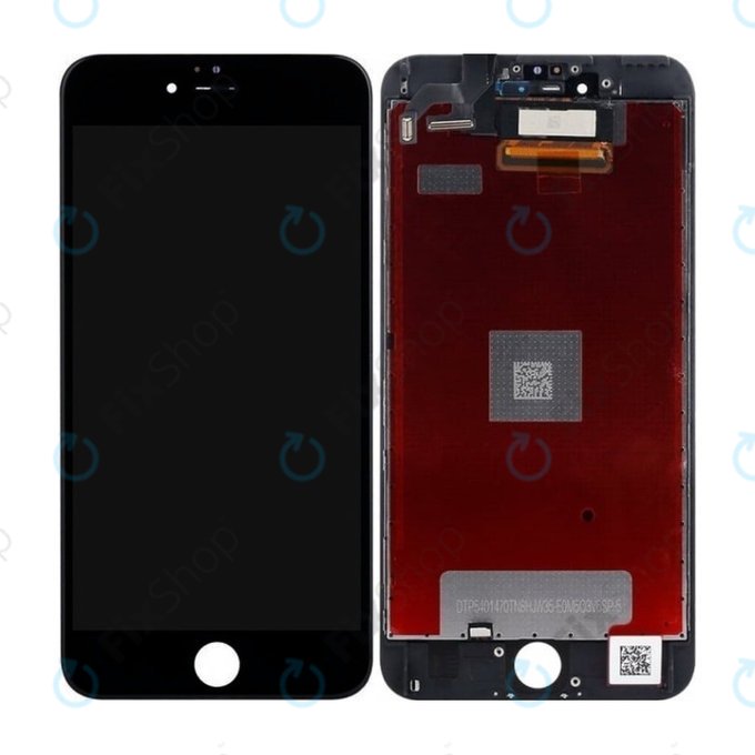 Apple iPhone 6S Plus - Ecran LCD + Sticlă Tactilă + Ramă (Black) In-Cell FixPremium