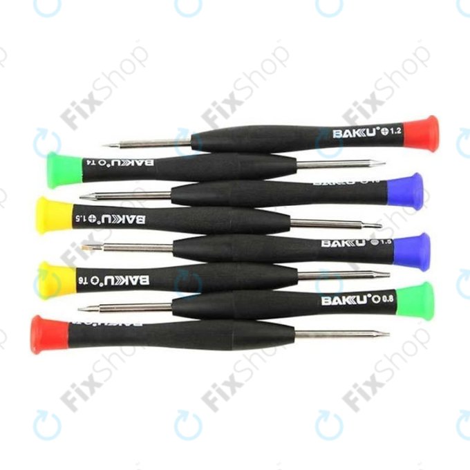 Baku BK-6108 - Set de Șurubelnițe pentru Service Telefoane, Tablete și Laptop (8buc)