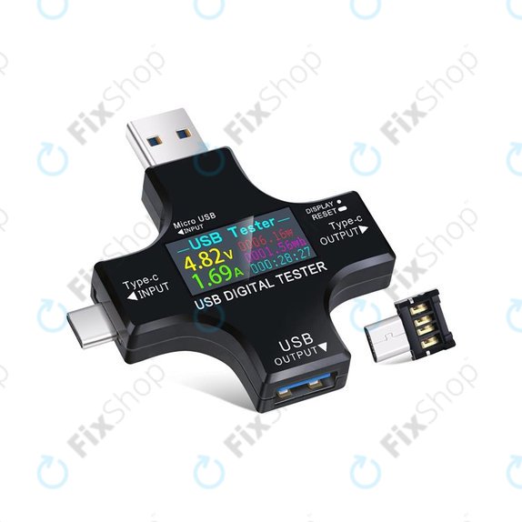 Eversame 2in1 - USB Tester / Multimeter (USB-C a USB 3.0)