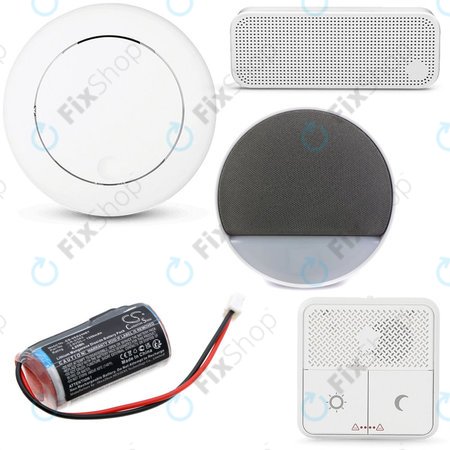 Baterie pentru Verisure, 1350mAh, Li-MnO2, 3V, CR-2/3AZ, HQ