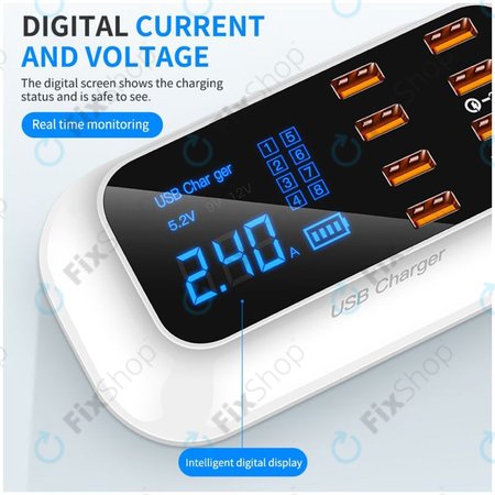 Asometech Model E - Statie de incarcare USB (USB 3.0, USB-C)