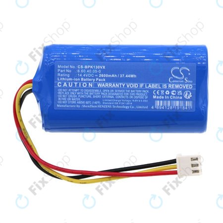 Baterie pentru Evolveo RoboTrex H9, Midea M4, Blaupunkt XPOWER+, 2600mAh, Li-Ion, 14.4V, 6.60.40.05-0, HQ