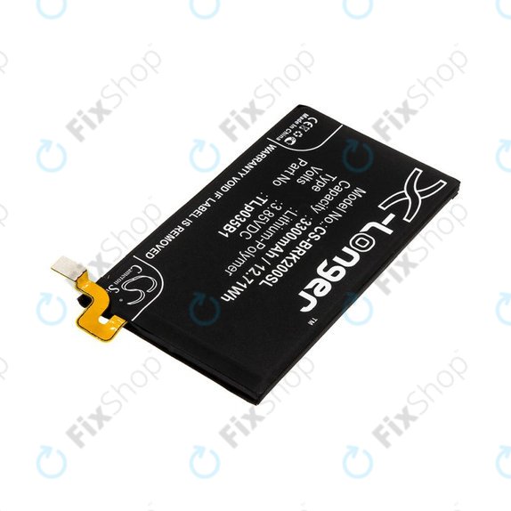 Baterie pentru Blackberry BBF 100, 3300mAh, Li-Pol, 3.85V, TLp035B1, HQ