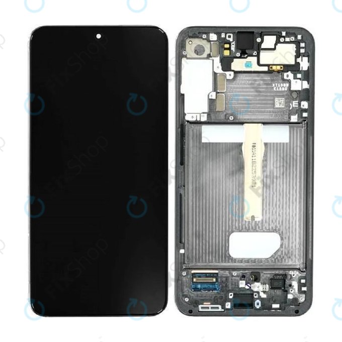 Samsung Galaxy S22 Plus S906B - Ecran LCD + Sticlă Tactilă + Ramă (Phantom Black) OLED