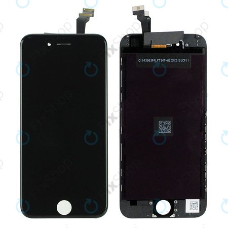 Apple iPhone 6 - Ecran LCD + Sticlă Tactilă + Ramă (Black) TFT