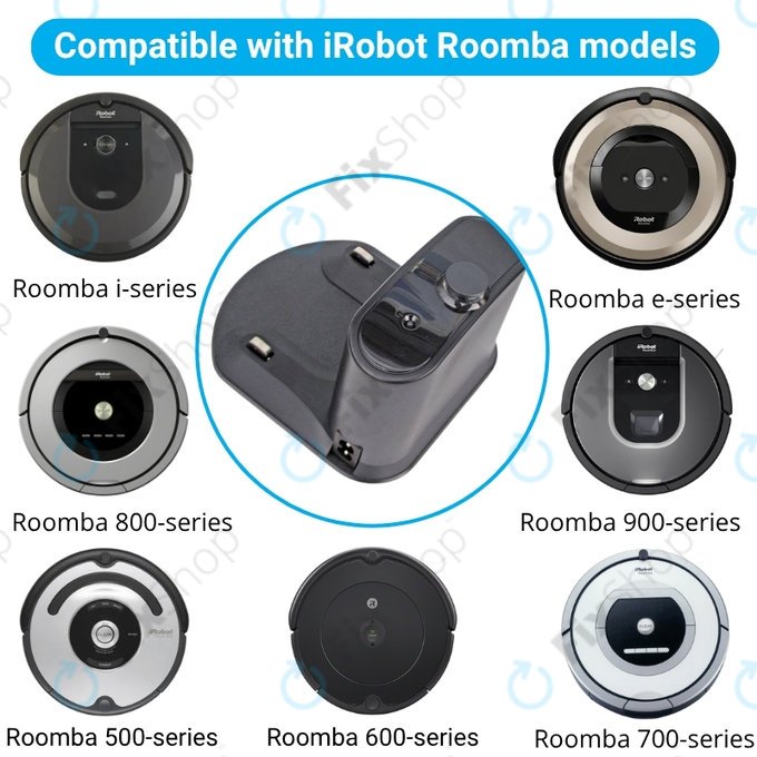 Stație de încărcare pentru iRobot Roomba 500, 600, 700, 800, 900-series