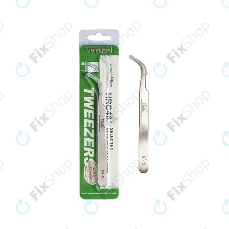 Vetus ST-15 - Pensetă metalică Profi cu vârf îndoit (120mm)