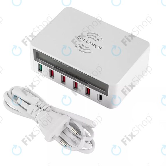 WLX-818F Stație de încărcare de service cu USB 3.0 și USB-C