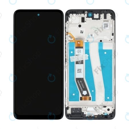 Motorola Moto G14 XT2341 - Ecran LCD + Sticlă Tactilă + Ramă (Black) - 5D68C23075 Genuine Service Pack