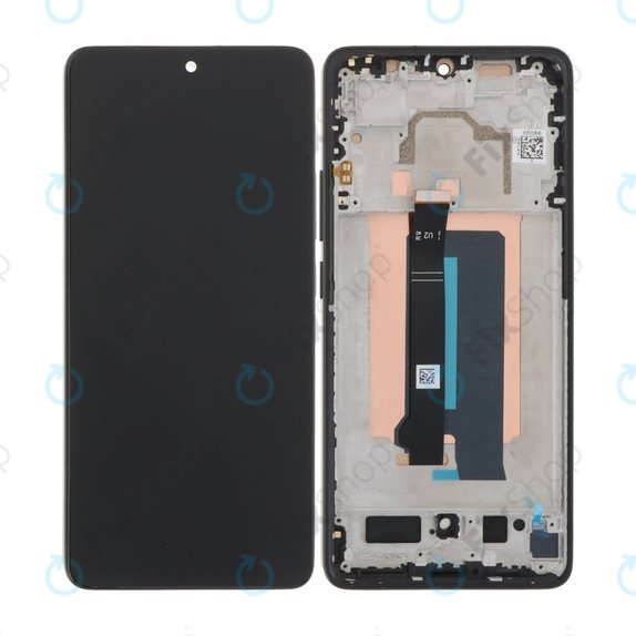 Xiaomi Poco X6 Pro - Ecran LCD + Sticlă Tactilă + Ramă (Black) TFT