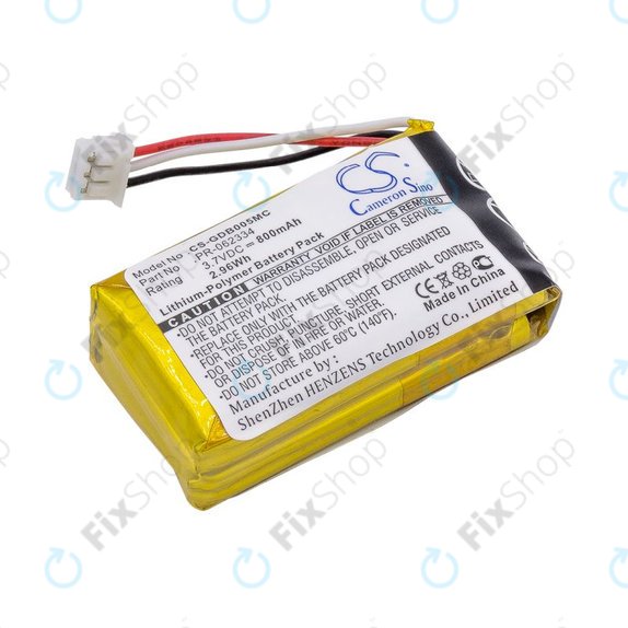 Baterie pentru GoPro Hero +, 800mAh, Li-Polymer, 3.7V, PR-062334, HQ