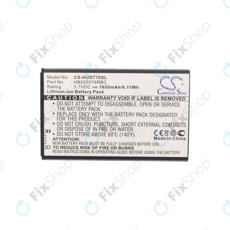 Huawei Ascend G606 - Baterie HB505076RBC 1650mAh HQ