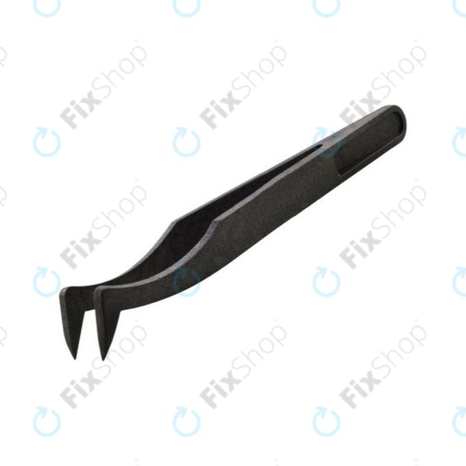 Pensetă din plastic antistatică cu vârf ascuțit pliat