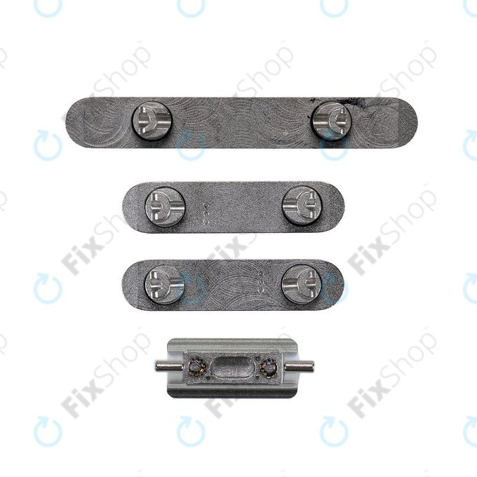 Apple iPhone XS Max - Set Butoane Volum + Pornire + Modul Silen?ios (Space Gray)