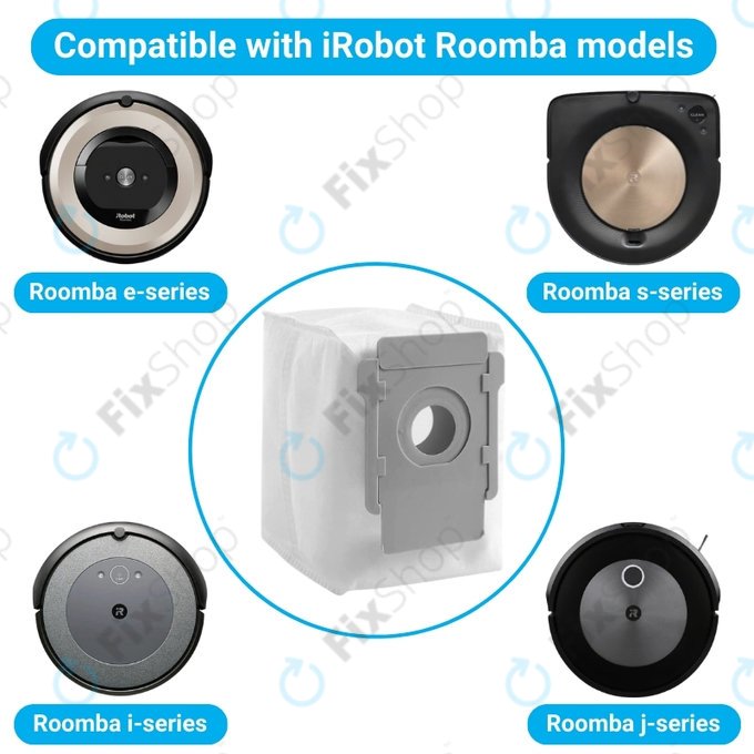 iRobot Roomba e-series, i-series, j-series, s-series - Sac de praf (3buc)