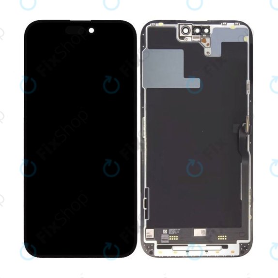 Apple iPhone 14 Pro Max - Ecran LCD + Sticlă Tactilă + Ramă Soft OLED FixPremium