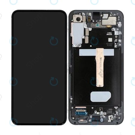 Samsung Galaxy S22 Plus S906B - Ecran LCD + Sticlă Tactilă + Ramă (Graphite) - GH82-27500E, GH82-27501E Genuine Service Pack