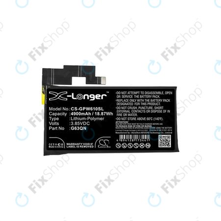 Google Pixel 6 Pro - Baterie G63QN 4900mAh HQ