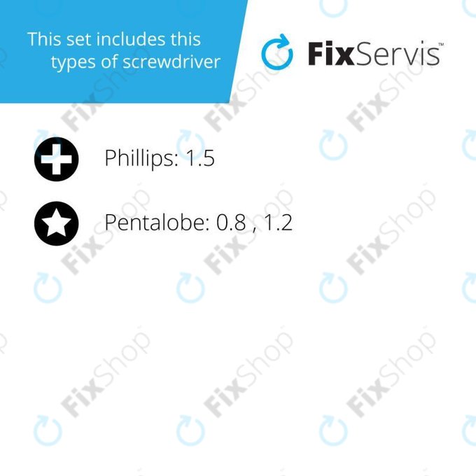 Jakemy JM-182 - Set de Șurubelnițe și Unelte 7 în 1 pentru Dispozitive Apple