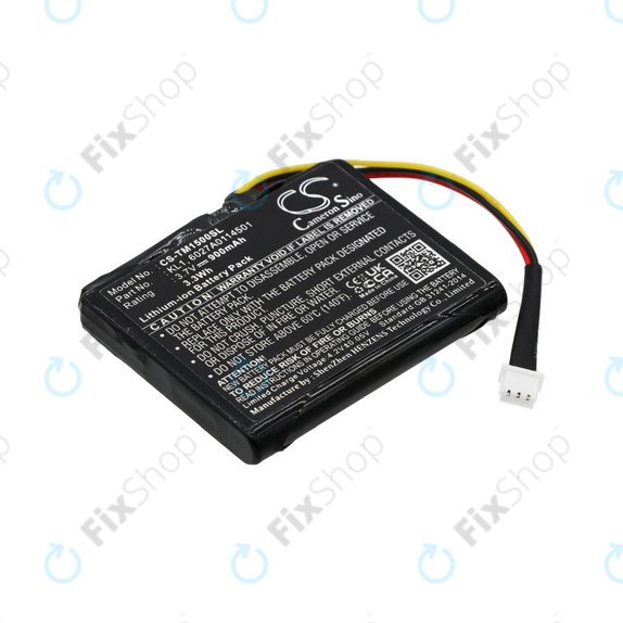 Baterie pentru TomTom Via 1405, 900mAh, Li-Ion, 3.7V, 6027A0114501, HQ