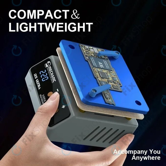 Mechanic IX5 Ultra - Mini încălzitor PCB pentru îndepărtarea componentelor