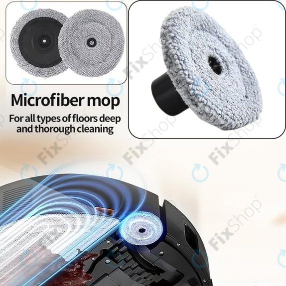 Lavetă laterală pentru mop, 2 buc. pentru Xiaomi Roborock Saros 10