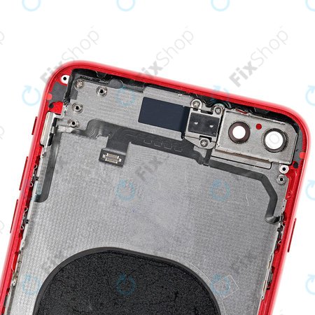 Apple iPhone 8 Plus - Carcasă Spate cu Piese Mici (Red)