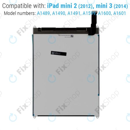 Apple iPad Mini 2, Mini 3 - Ecran LCD