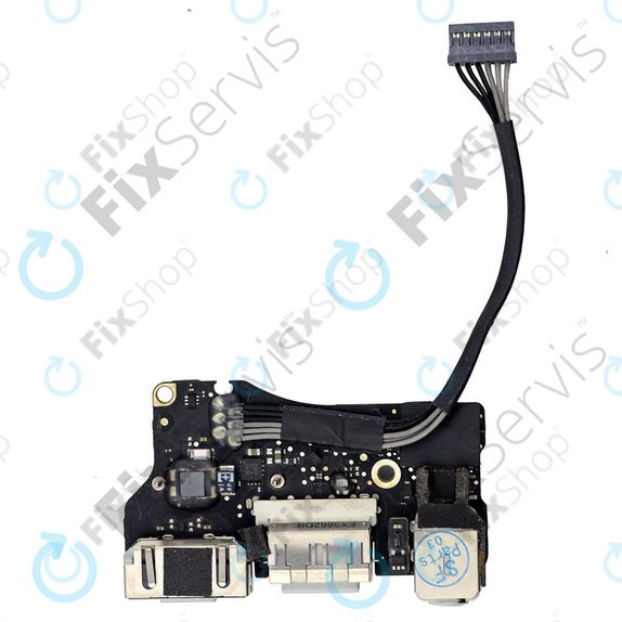 Apple MacBook Air 13" A1466 (Mid 2013 - Mid 2017) - I/O Placa PCB (MagSafe 2, USB, Audio) Refurbished