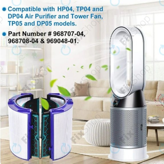 Dyson Pure Hot+Cool, Pure Cool - Set de filtre (HEPA + Carbon activ)