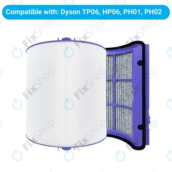Dyson Purifier-series, Purifier humidifier-series, Hot and Cool Series 360° - Filtru HEPA (Carbon activ)