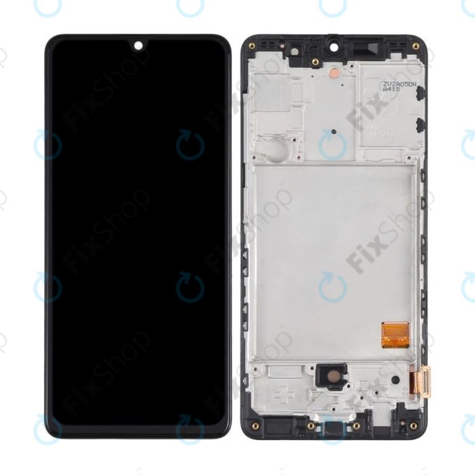 Samsung Galaxy A41 A415F - Ecran LCD + Sticlă Tactilă + Ramă (Prism Crush Black) OLED