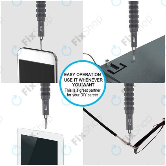 Jakemy JM-8172 - Set de Unelte de service pentru service electronic 73în1