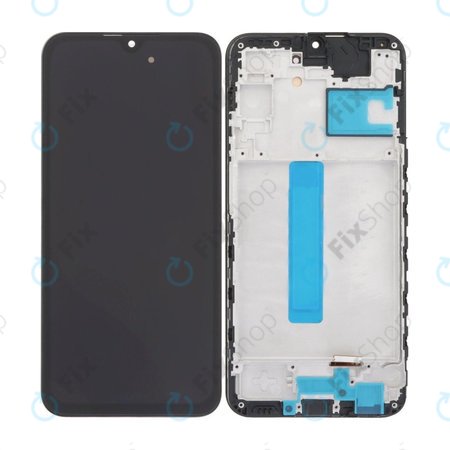 Samsung Galaxy A25 A256B - Ecran LCD + Sticlă Tactilă + Ramă (Brave Black) TFT
