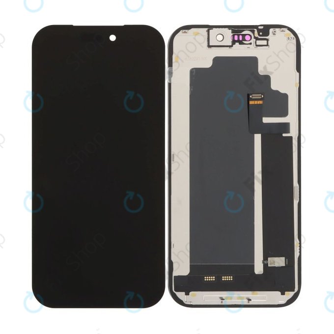 Ecran In-Cell FHD pentru iPhone 17 Pro, Sticlă tactilă cu ramă