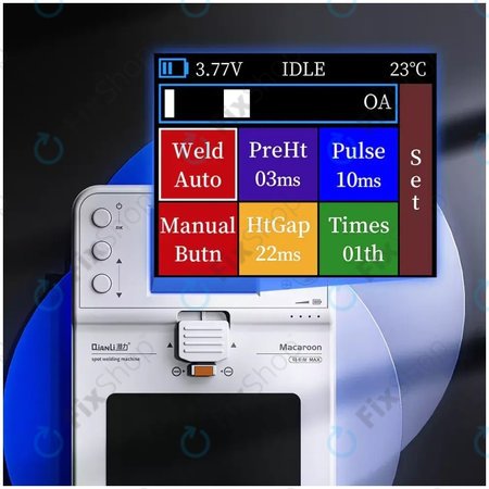 QianLi Macaron Max - Set Micropunct de Sudura Pentru Repararea Bateriei Flex (iPhone 11 - 14 Pro Max)