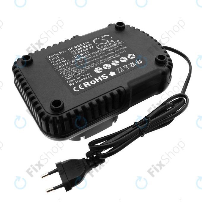 Încărcător pentru DeWalt 12-20V, DCB115, HQ