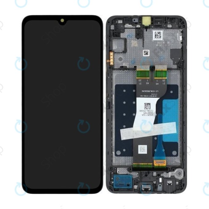 Samsung Galaxy A05s A057G - Ecran LCD + Sticlă Tactilă + Ramă (Black) - GH81-24364A, GH81-24365A Genuine Service Pack