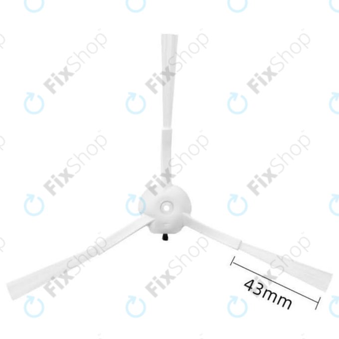 Xiaomi Lydsto W2 - Roidmi EVE Plus - Perie laterală (Alb) - 2buc