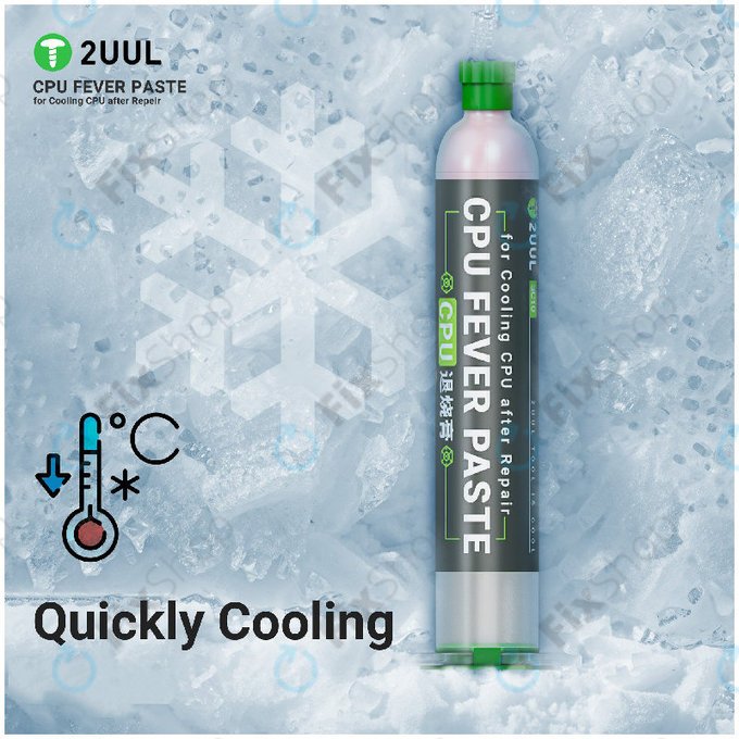 Pastă termoconductoare pentru CPU, 2UUL SC10, 50g