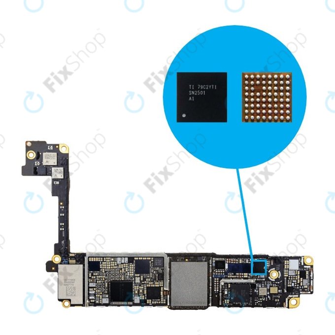 Apple iPhone 8, 8 Plus, X - USB Charging IC SN2501
