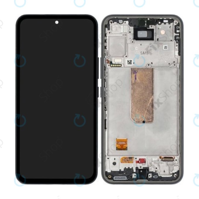 Samsung Galaxy A54 5G A546B - Ecran LCD + Sticlă Tactilă + Ramă (Black) - GH82-31231A, GH82-31232A Genuine Service Pack