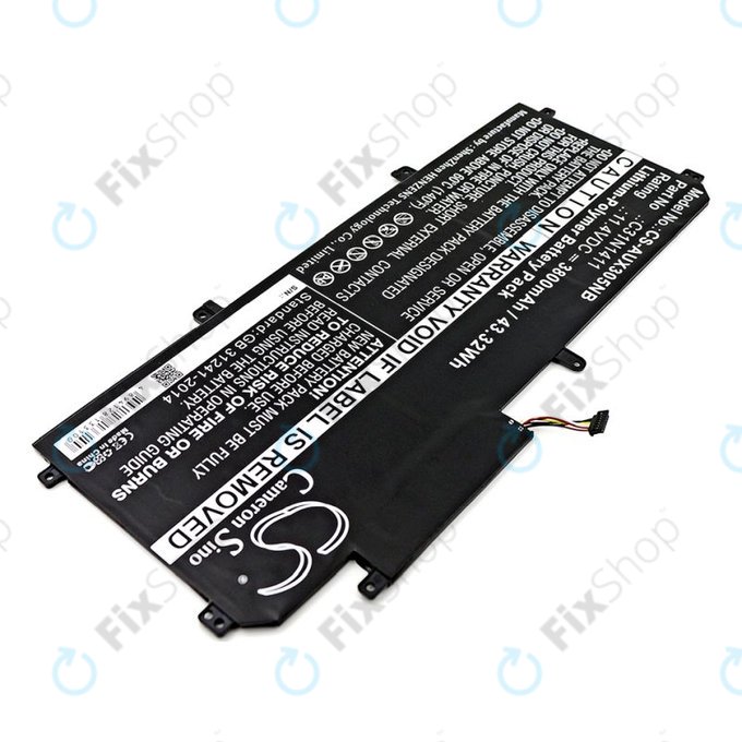 Baterie pentru Asus Zenbook UX305, 3800mAh, Li-Pol, 11.4V, C31N1411, HQ