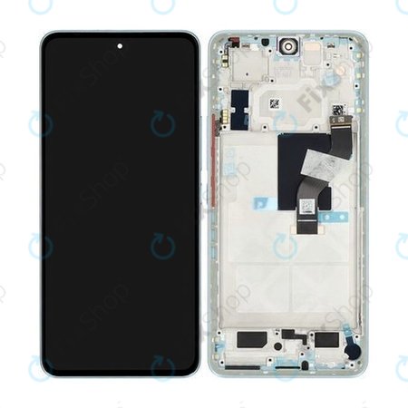 Xiaomi 12 Lite 2203129G - Ecran LCD + Sticlă Tactilă + Ramă (Lite Green) - 56000500L900 Genuine Service Pack