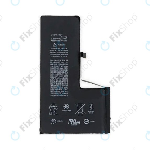 Baterie pentru iPhone XS, 2658mAh, Service Pack