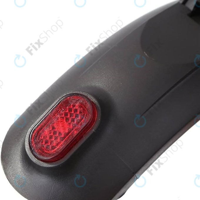 Kugoo S1, S1 Pro, S2, S3 - Aripă Spate de Norși Spate cu Lumină și Cablu (Black)